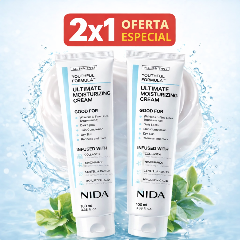 Crema NIDA 2X1 – Hidratación que se nota desde la primera noche